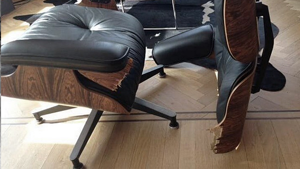 Eames Lounge chair restauration